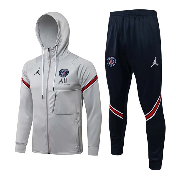 Hoodies Paris Saint Germain 2022 Grau